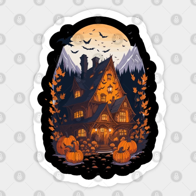 Haunted Mansion Sticker by DewaJassin